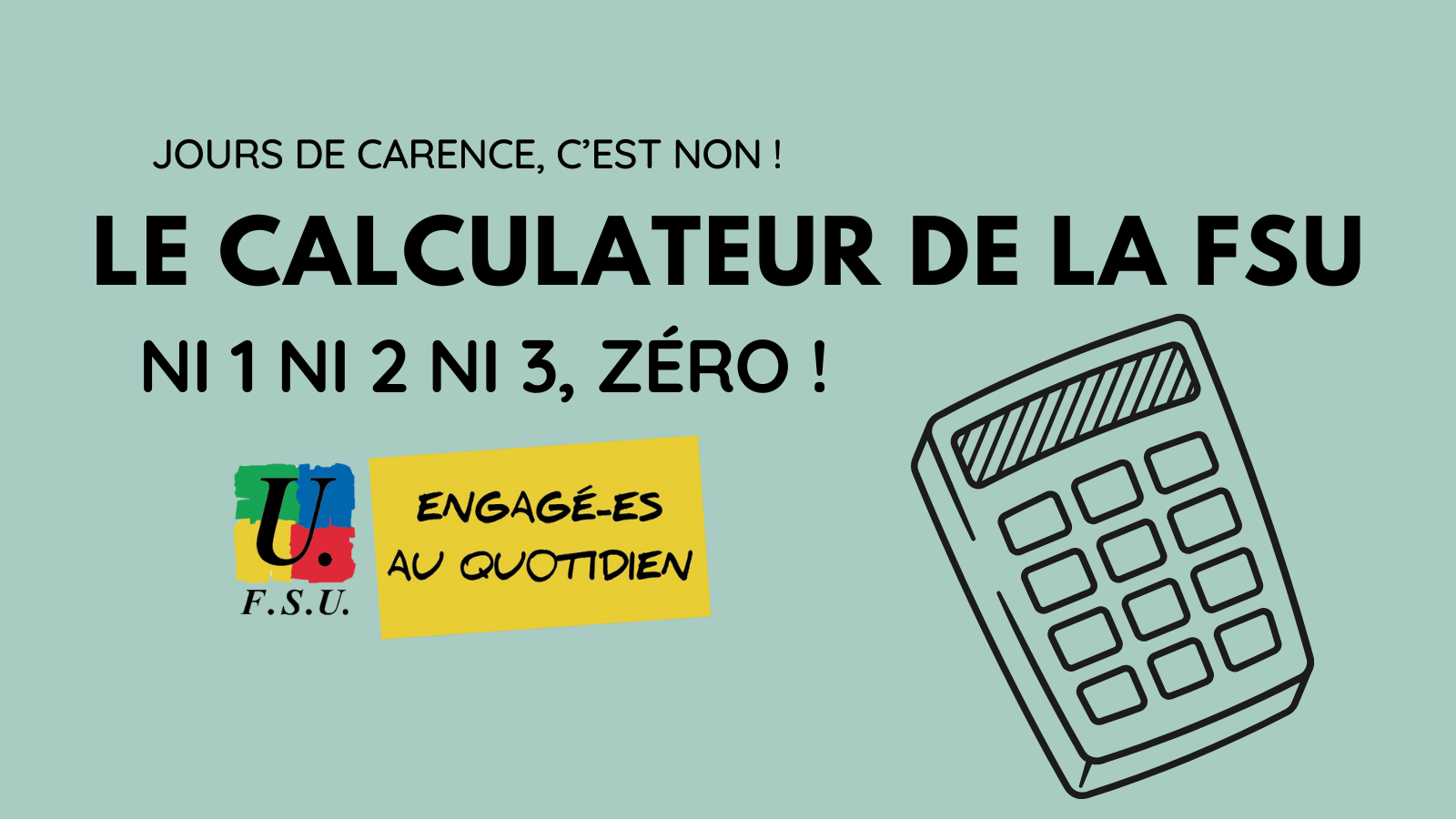 Le calculateur de la FSU