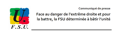 la FSU déterminée à bâtir l’unité